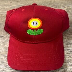 Nintendo Fire Flower Adjustable Ball Cap